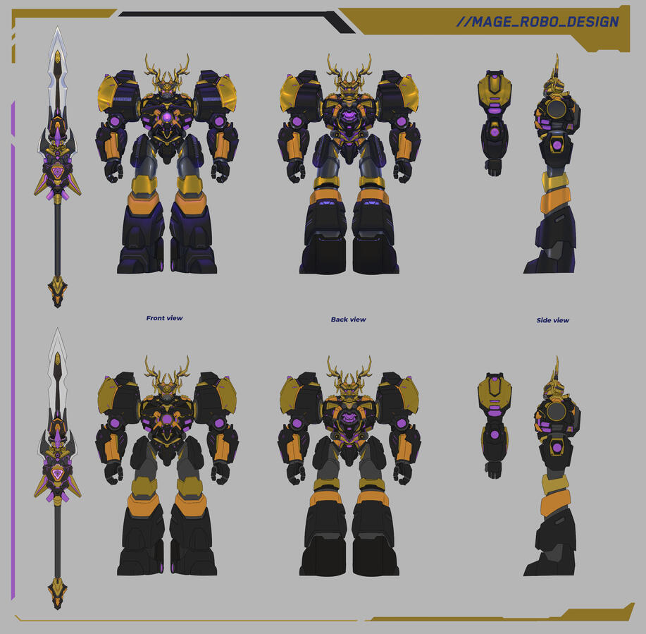 Mage Robo - Full Ref Mage Robo - Full Ref